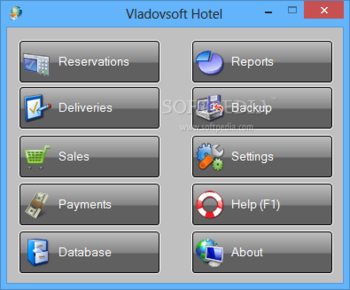 Vladovsoft Hotel screenshot