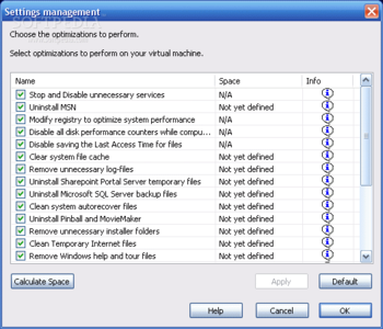 VM Optimizer screenshot 2