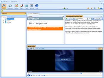 VMC Reader screenshot