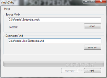 Vmdk2Vhd screenshot