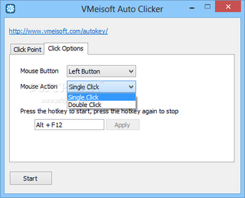 VMeisoft Auto Clicker screenshot 2