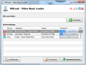 VMLoad screenshot
