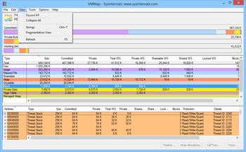 VMMap screenshot 3