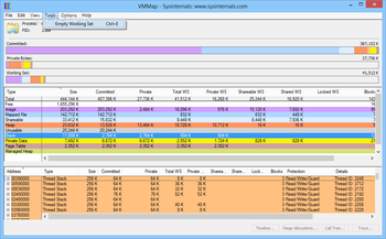 VMMap screenshot 4