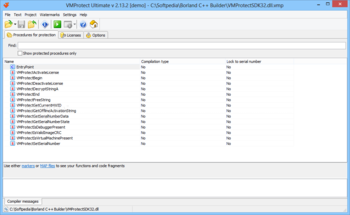 VMProtect Ultimate screenshot