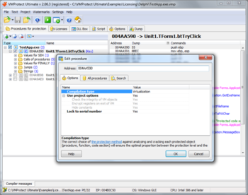 VMProtect screenshot 2