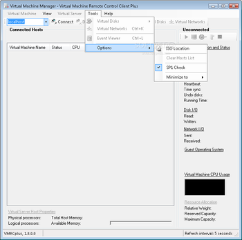 VMRCplus screenshot
