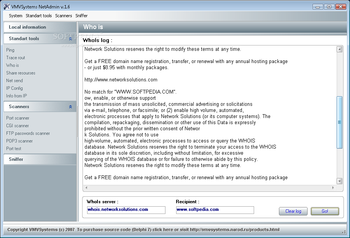 VMVSystems NetAdmin screenshot 4