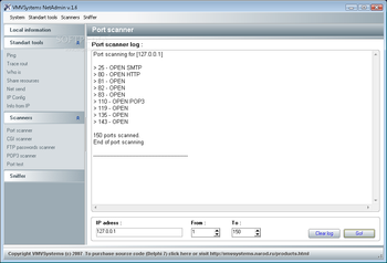 VMVSystems NetAdmin screenshot 6