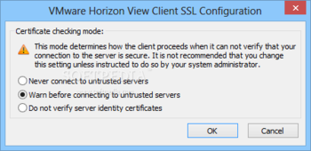 VMware Horizon View Client screenshot 2