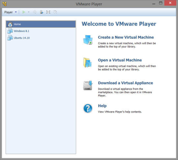 VMware Player screenshot