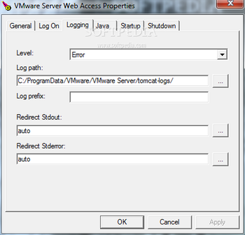 VMware Server screenshot 9