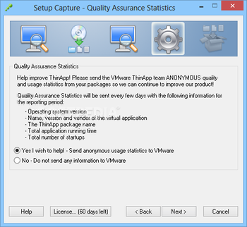 VMware ThinApp screenshot 10