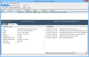 VMware vCenter Converter Standalone screenshot 3