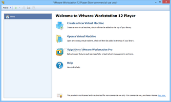 VMware Workstation Player screenshot