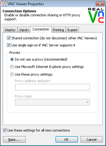 VNC Personal Edition Viewer screenshot 4