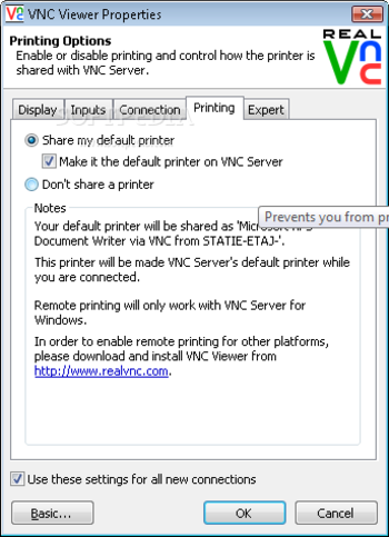 VNC Personal Edition Viewer screenshot 5
