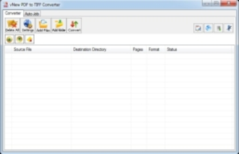 vNew PDF to TIFF Converter  screenshot