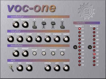 Voc-One screenshot