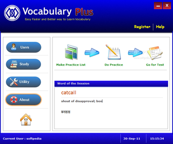 Vocabulary Plus screenshot