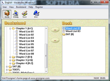 Vocabulary Wizard screenshot