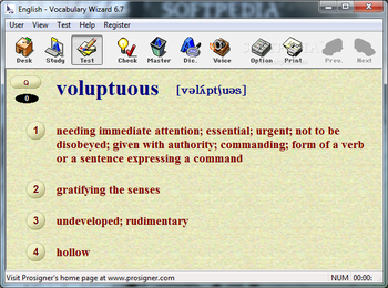Vocabulary Wizard screenshot 3