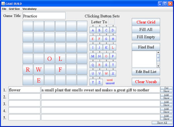 VocabuWary screenshot