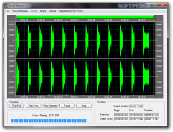 Vocal Reducer screenshot