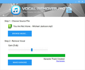 Vocal Remover Pro screenshot