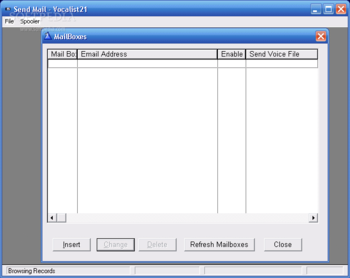 Vocalist21 Voicemail to Email screenshot