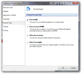Vodafone Mobile Broadband (formerly Vodafone Mobile Connect) screenshot 8