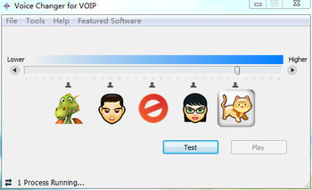 Voice Changer for VOIP screenshot