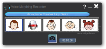 Voice Morphing Recorder screenshot