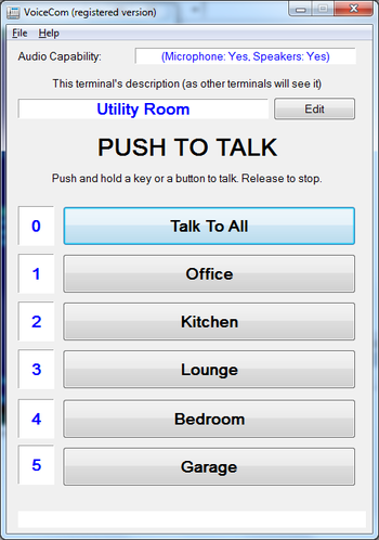 VoiceCom screenshot