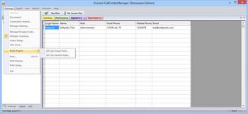Voicent Call Center Manager screenshot 2