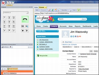 Voicent Dashboard screenshot