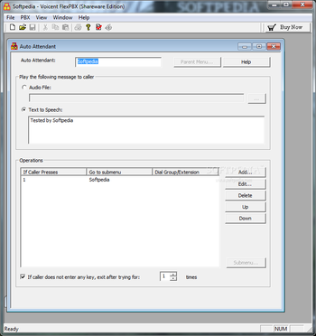 Voicent Flex PBX screenshot