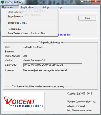 Voicent Gateway screenshot 3