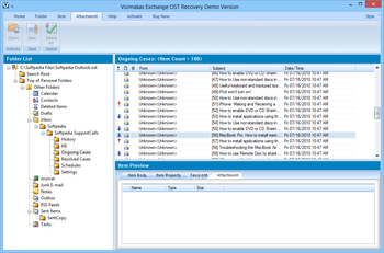 Voimakas Exchange OST Recovery screenshot 4