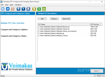 Voimakas PST Compact and Compress screenshot 1