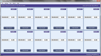 VOIP Call Shop Billing Software screenshot