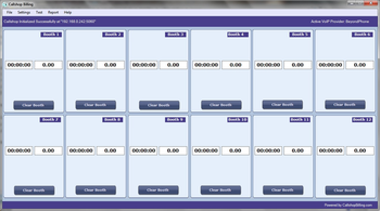 VOIP Call Shop Billing Software screenshot