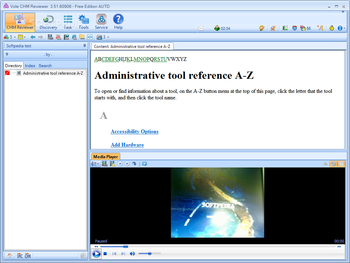 Vole CHM Reviewer Free Edition screenshot