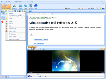 Vole CHM Reviewer Free Edition screenshot 2