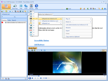 Vole CHM Reviewer Free Edition screenshot 3