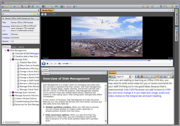 Vole CHM Reviewer screenshot