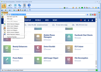 Vole Internet Expedition Free Edition screenshot 2