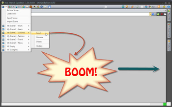 Vole Internet Expedition screenshot