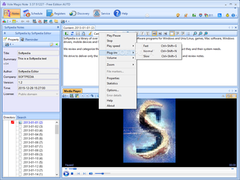 Vole Magic Note Free Edition screenshot 4