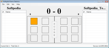 Volleyball Game Statistics screenshot